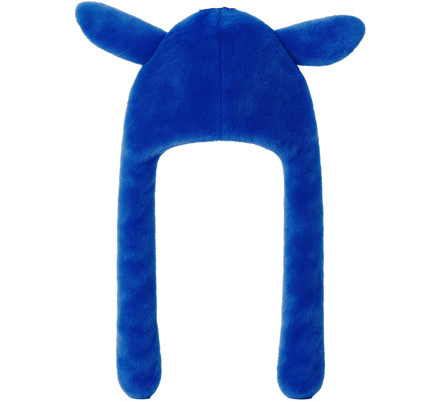 Gorro Orejas Erizo azul con Movimiento y luz-B