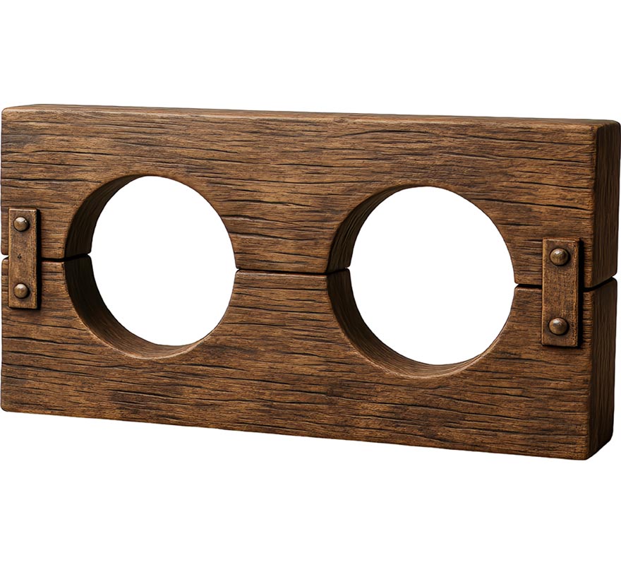 Grilletes Efecto Madera de 40 cm-B