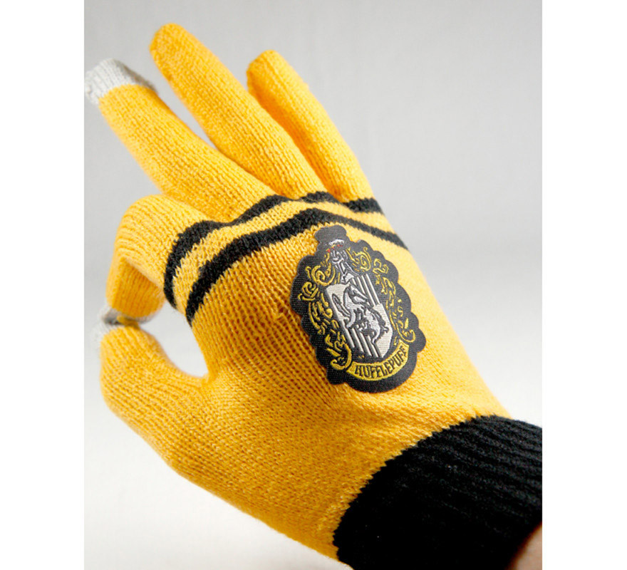 Guantes táctiles Hufflepuff Harry Potter-B