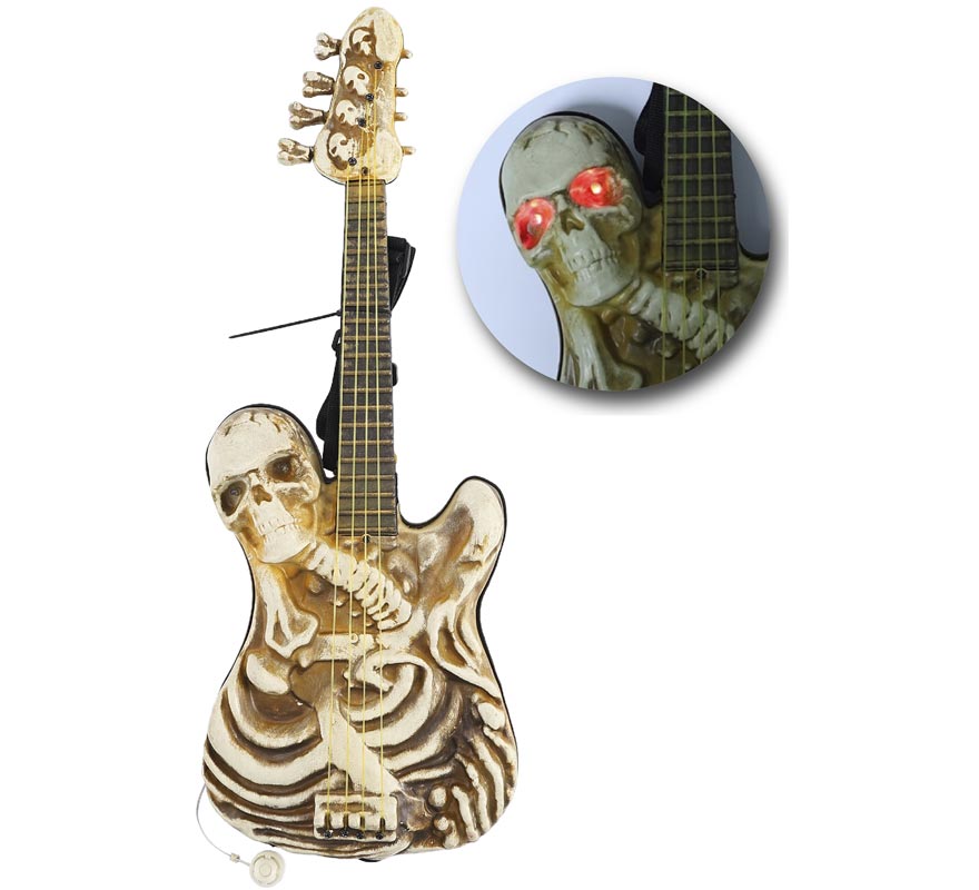 58cm Skeleton Guitar with Light and Sound-B
