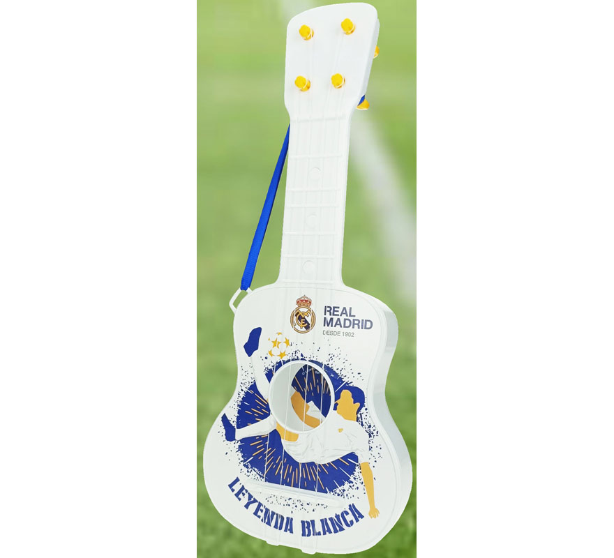 Guitarra Real Madrid de 4 Cuerdas en Estuche-B
