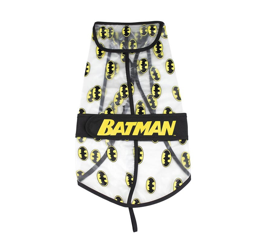 Capa de chuva ajustável para cachorro do Batman-B