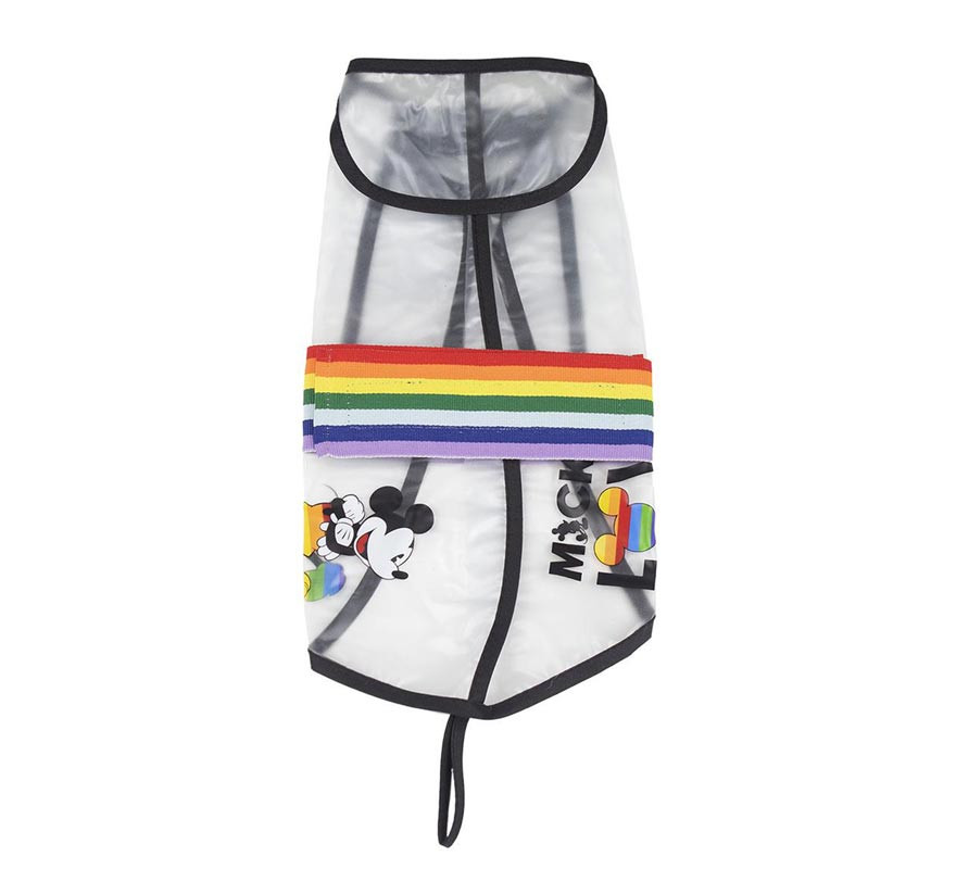 Capa de chuva ajustável para cachorro Disney Pride-B