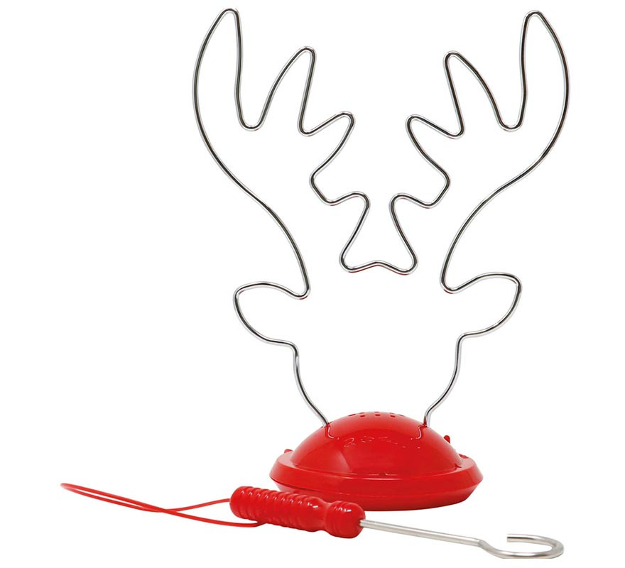 Electric Reindeer Silhouette Game 21x15 cm-B