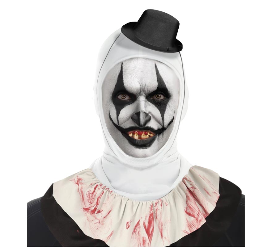 Jester Killer Kit: Hat, hood, teeth, makeup and lipstick-B