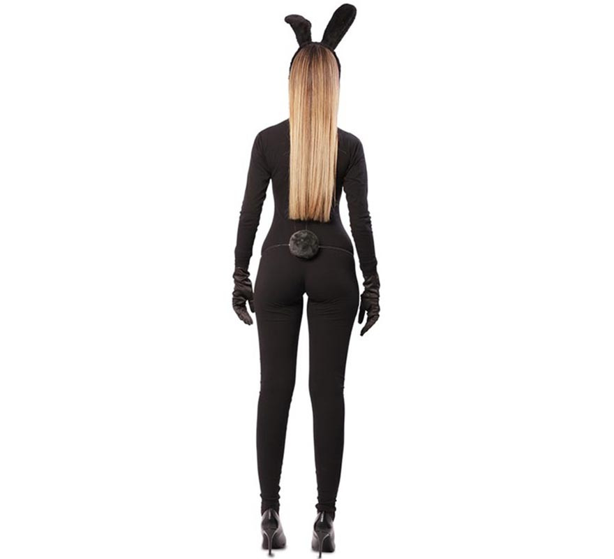 Kit Black Bunny : serre-tête, nœud papillon et queue-B