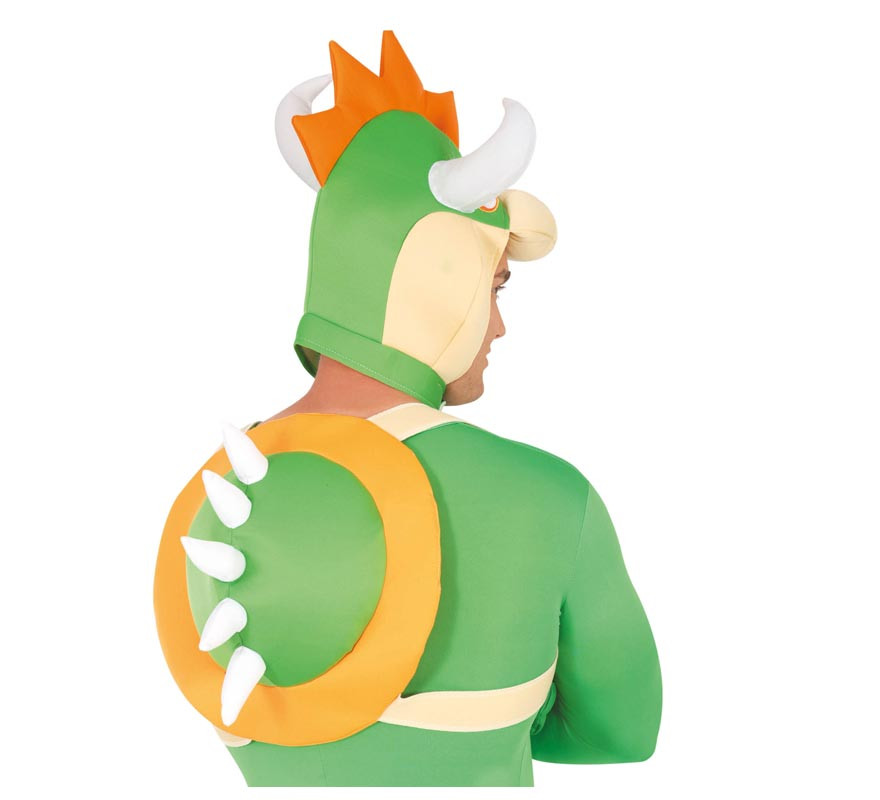 Drachenschildkröten-Set für Videospiele für Erwachsene: Hut und Rucksack-B