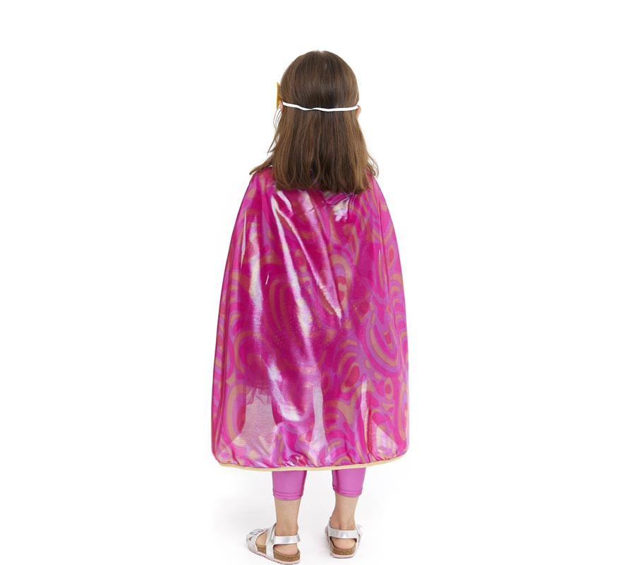 Children's Pink Heroine Kit: Cape, Mask and Skirt-B