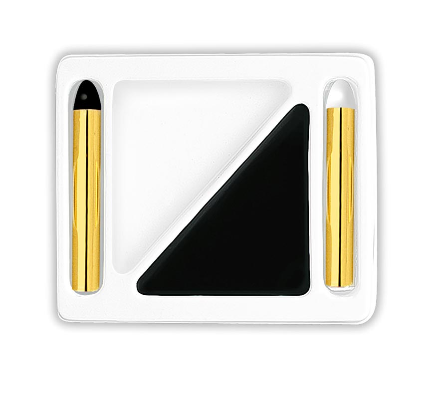 Kit de maquiagem preto e branco-B Kit de maquiagem preto e branco-B