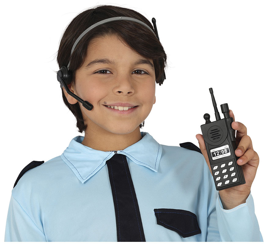 Kit de Oficinista: Walkie Talkie y Auriculares-B