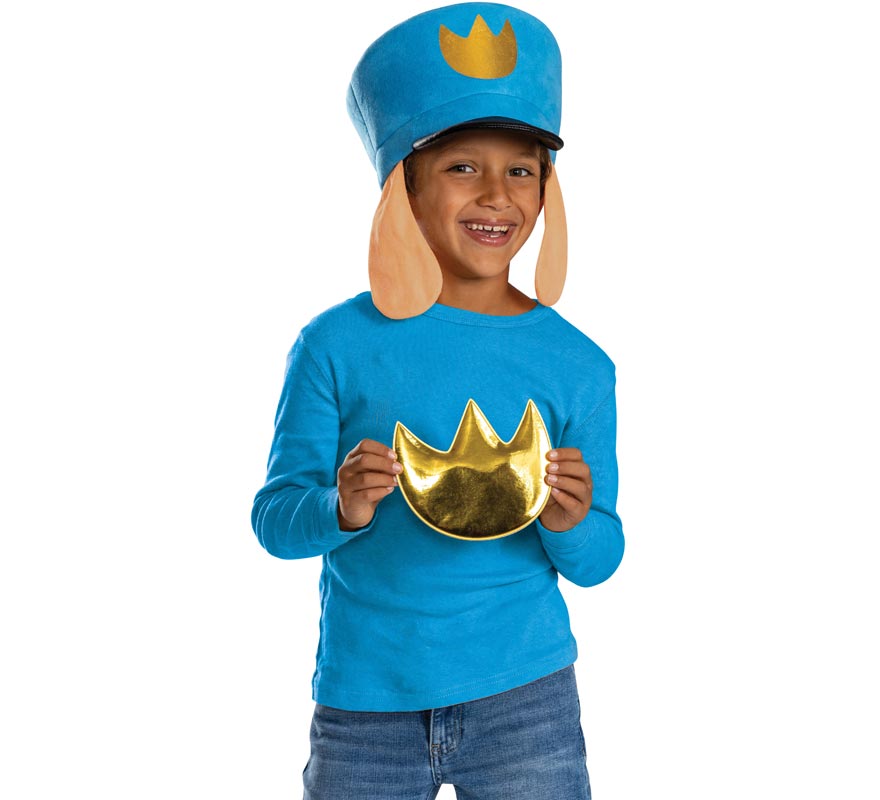 Police Kit Dog Child's Man : Hat and Badge-B