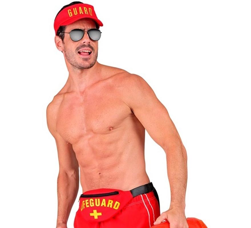 Lifeguard Kit: Visor and Waist Pack for Adults-B