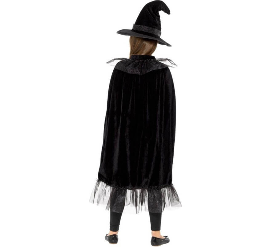 Kit o Disfraz de bruja: Capa, Sombrero y Nariz