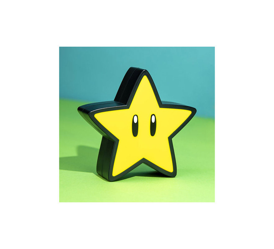 Lâmpada com som Super Mario Star-B