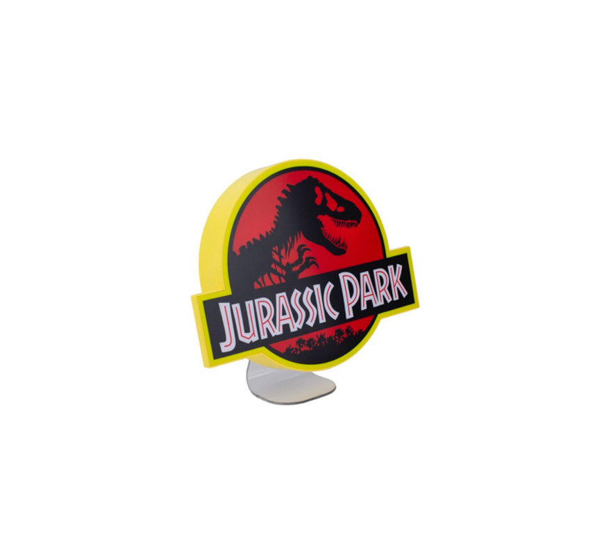 Lámpara Jurassic Park Logo 3D-B