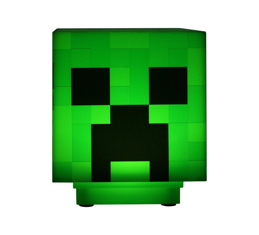 Lámpara Minecraft Creeper-B