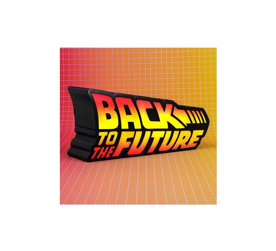 Luminária De Volta para o Futuro Logo 3D-B