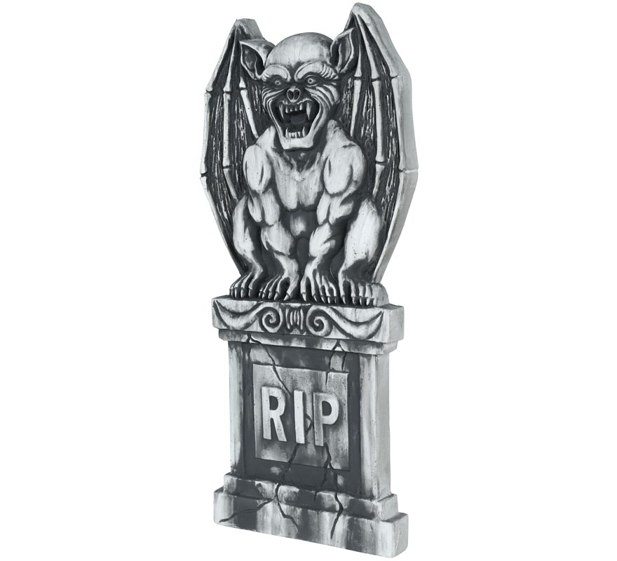 Tombstone with Gargoyle of 90x40 cm-B