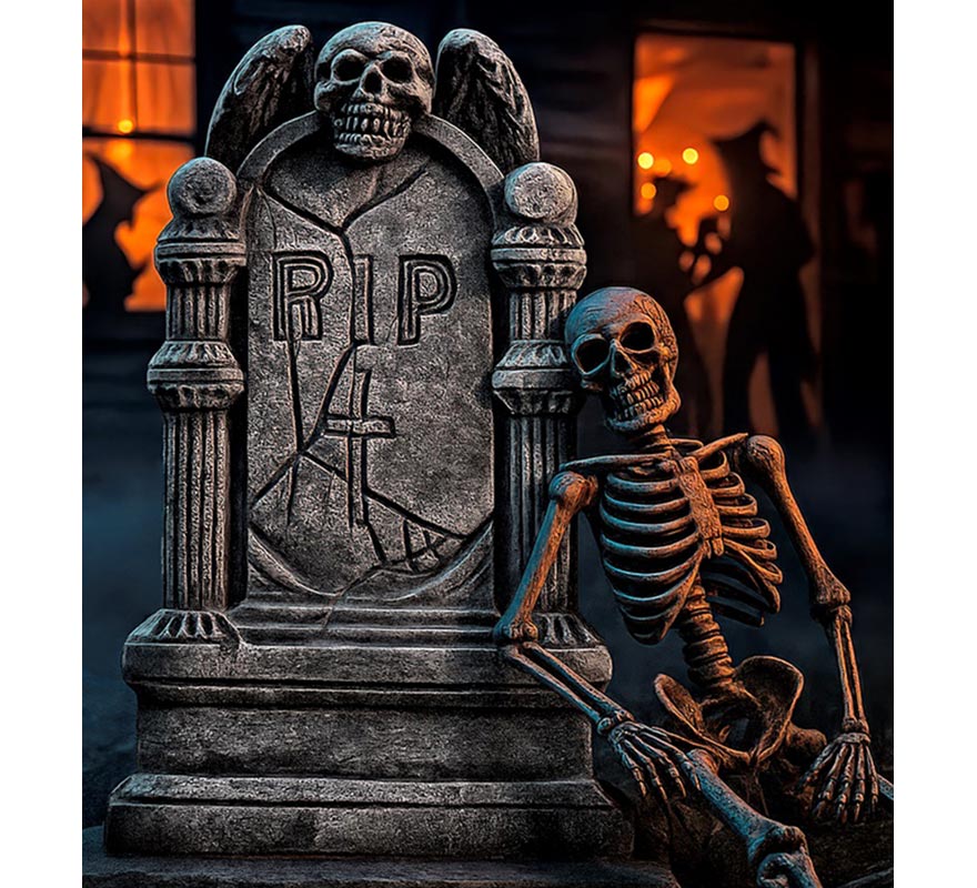 Lápida RIP de 30x49 cm-B