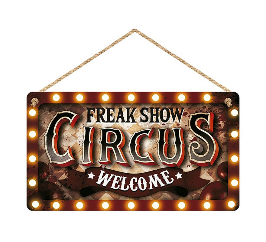 „Schild „ Zirkus “ aus Holz 35x20 cm“-B