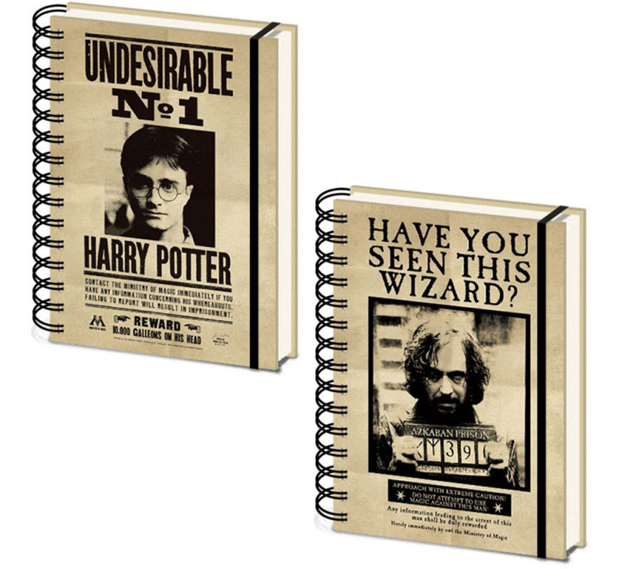 Caderno 3D Harry Potter Harry & Sirius-B