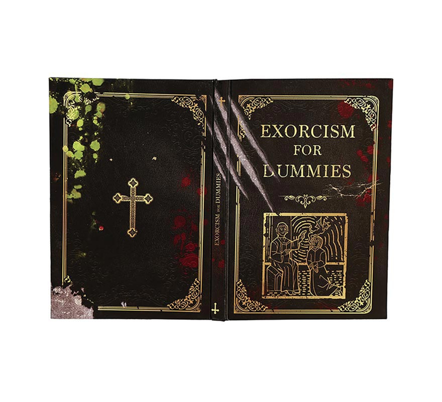 '''Livro'' Exorcismo para Manequins '''' 22x15 cm'''-B