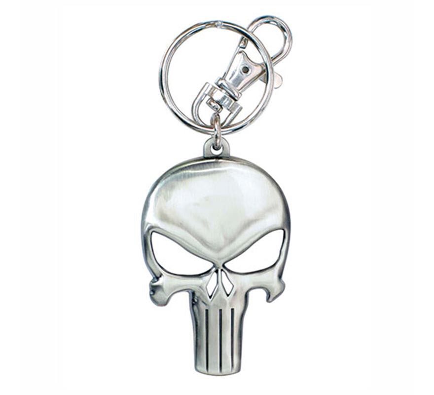 Chaveiro com o logotipo do Punisher de 10 cm-B