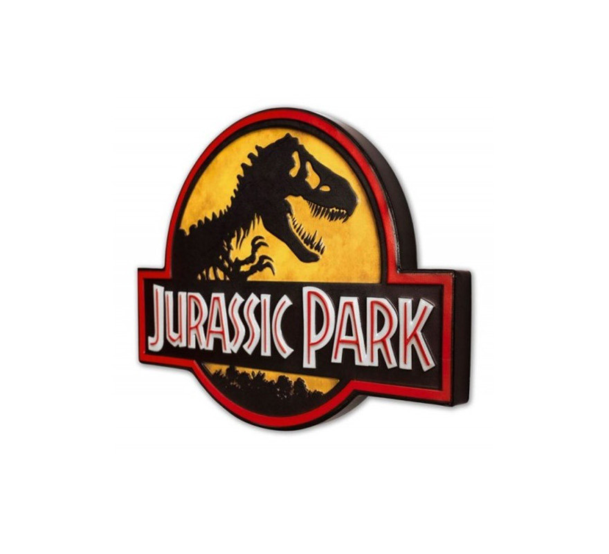 Logo Metálico Jurassic Park-B