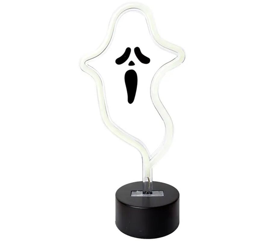 Ghost Neon Light with Stand 17x9x27 cm-B