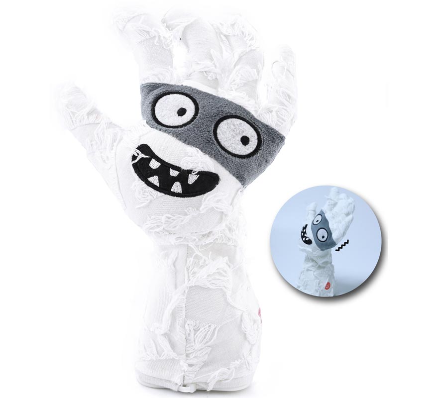 Mão de múmia animada com som e movimento 15x8,9x25,4 cm-B