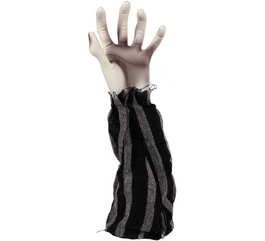 Zombie Hand mit Licht, Bewegung und Sound 36x13 cm-B