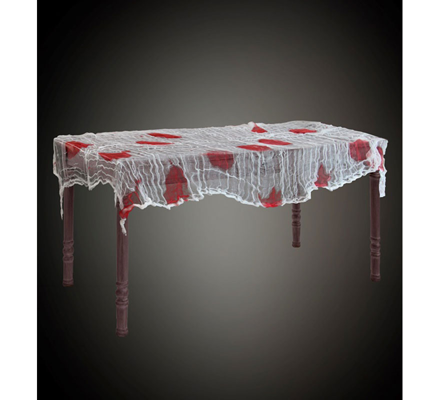 Toalha de Mesa Gaze Sangrenta 180x80 cm-B