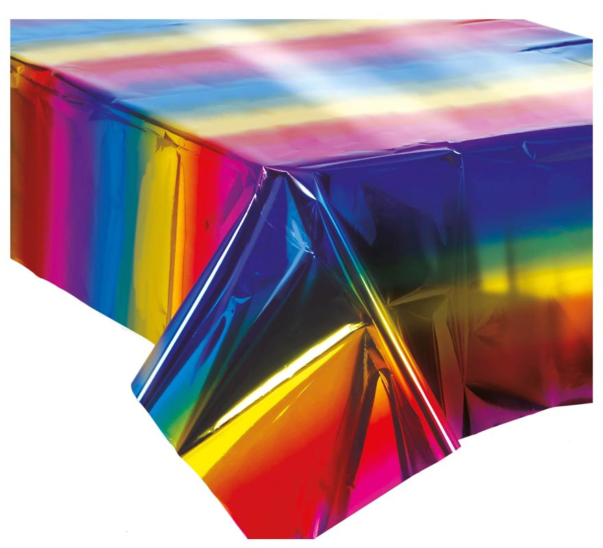 Toalha de mesa multicolorida de 137x274 cm-B