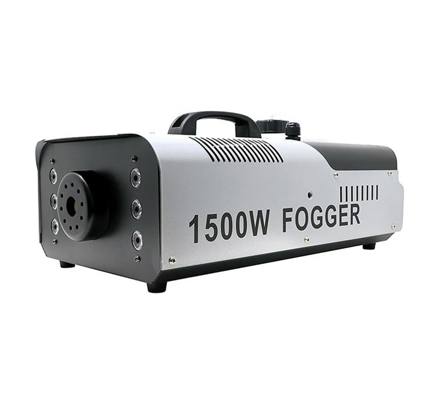 Máquina de fumaça com luz e controle de 1500 w-B