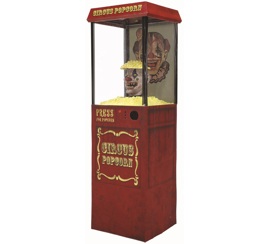1.75cm Scary Popcorn Machine with Light, Sound and Movement-B