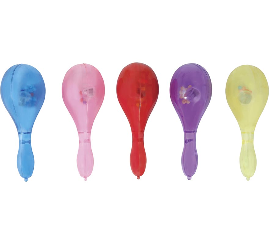 Maraca con Luz de 15 cm en colores surtidos-B