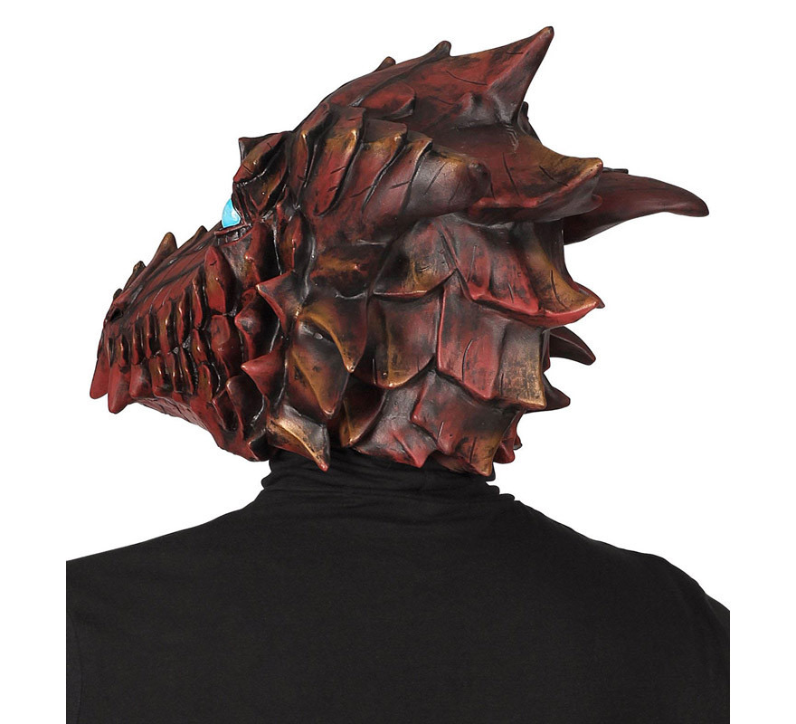 Maschera testa di drago-B