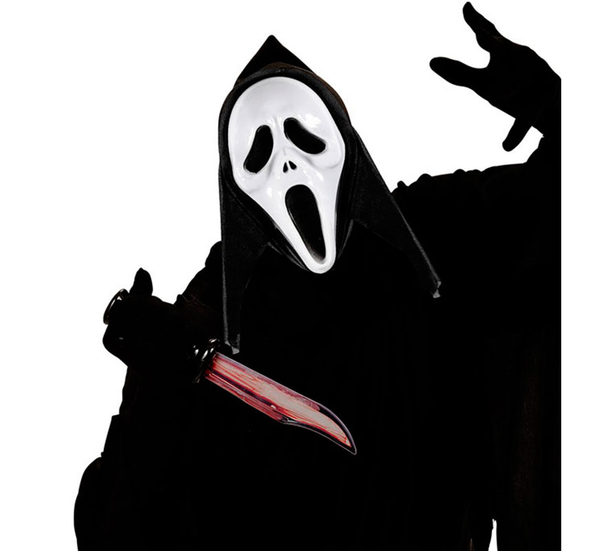 Killer Ghost Hooded Mask-B