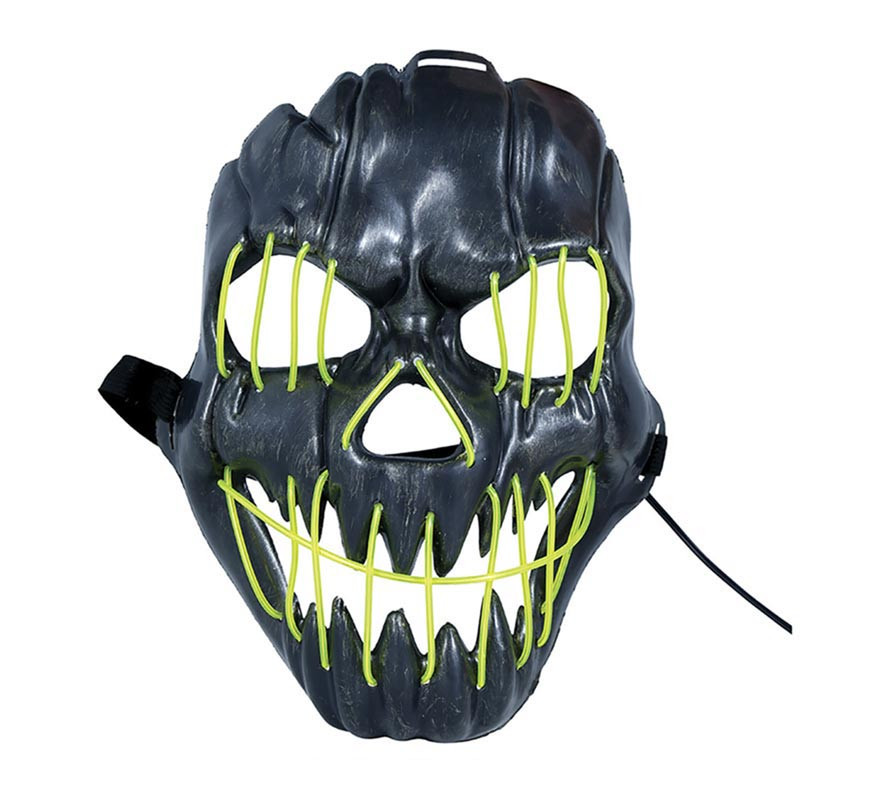 Lächelnde Killermaske mit PVC -Licht-B