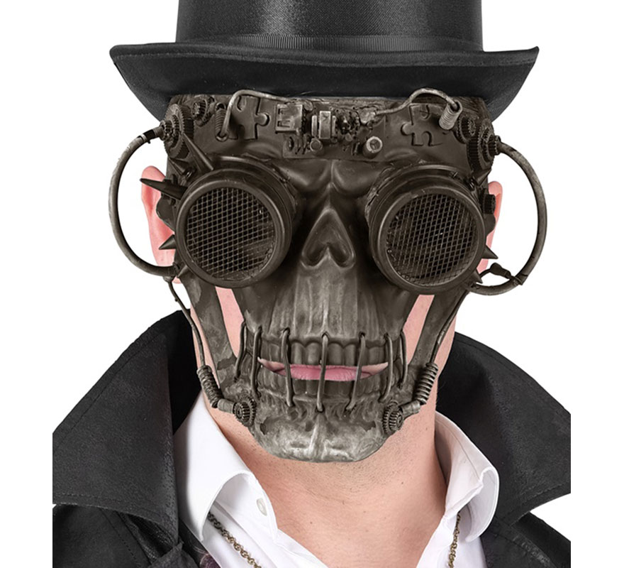 Steampunk Skull Mask-B
