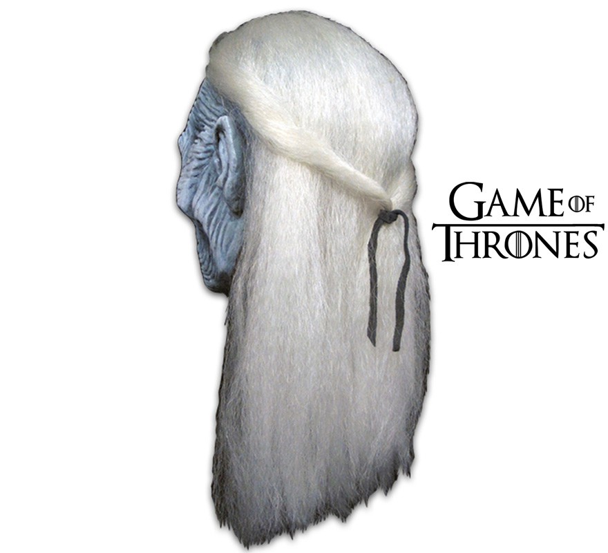 Máscara de Caminante Blanco de Juego