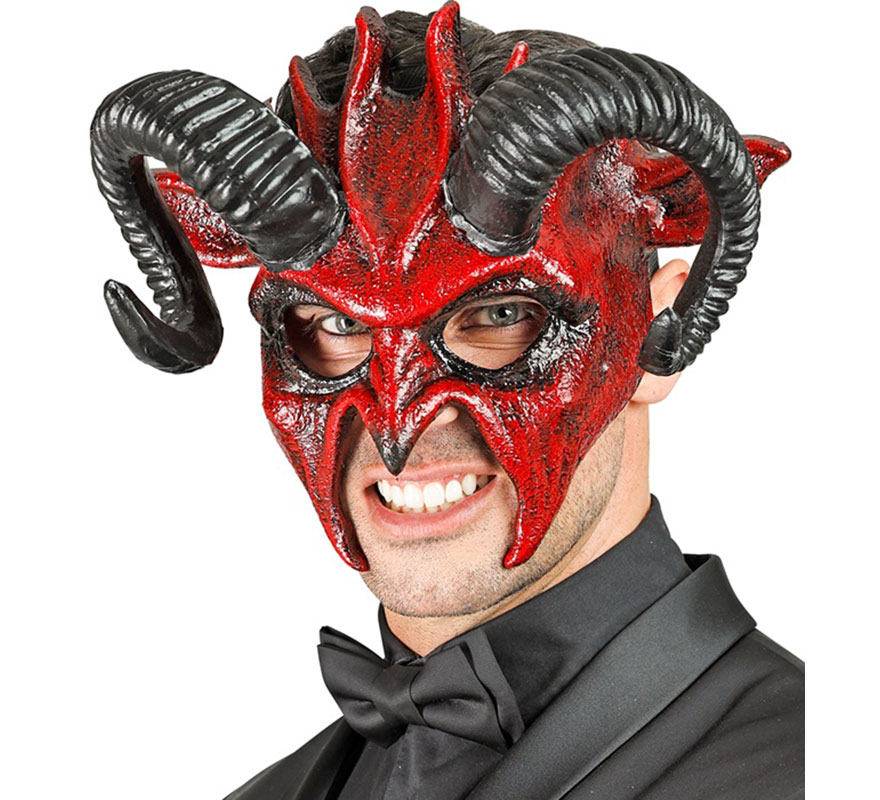 Masque du Diable Commedia dell'Arte-B