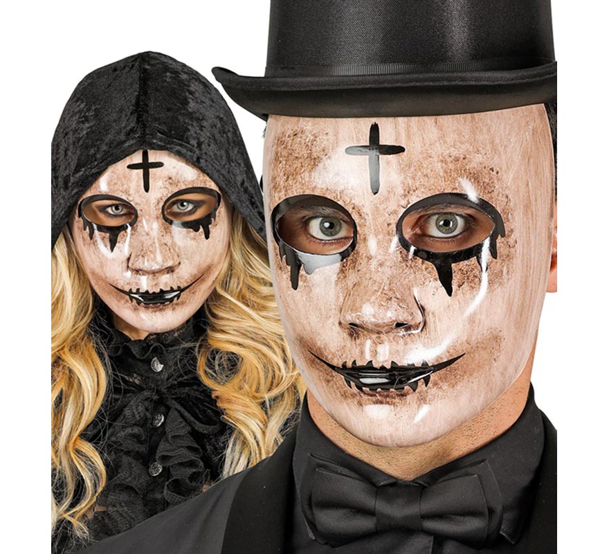 Máscara de Fantasma Comedia del Arte-B