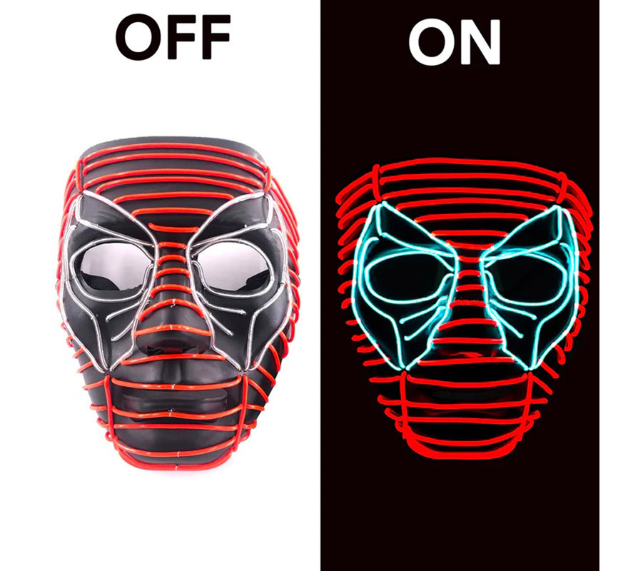 Máscara LED de Deadpool de Marvel-B