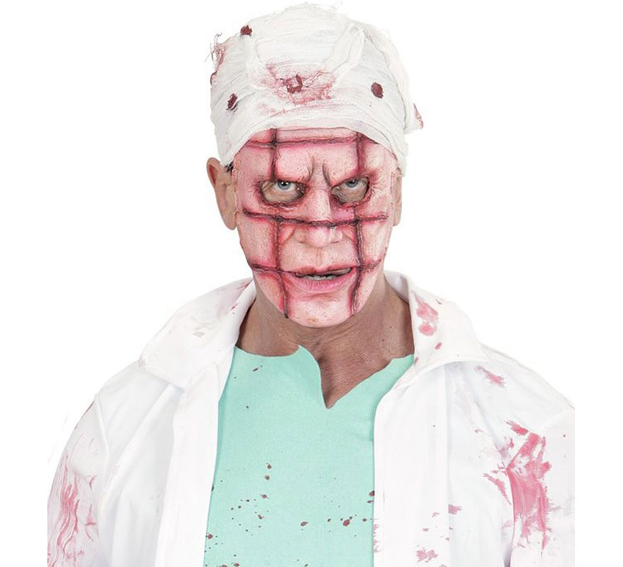 Half Face Mask with Scars-B