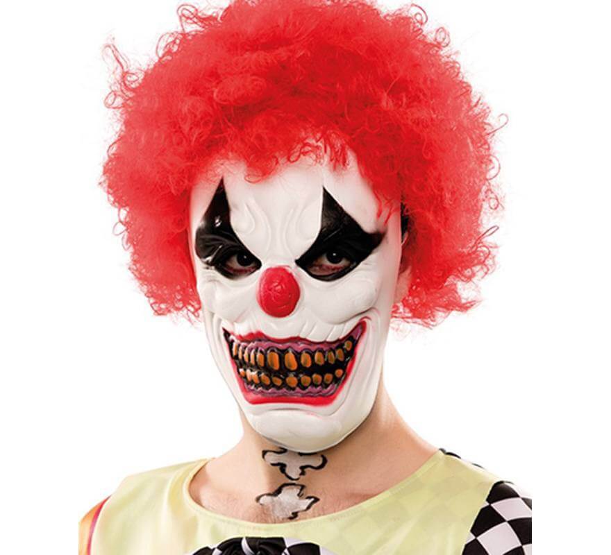 Diabolische Clown Maske-B