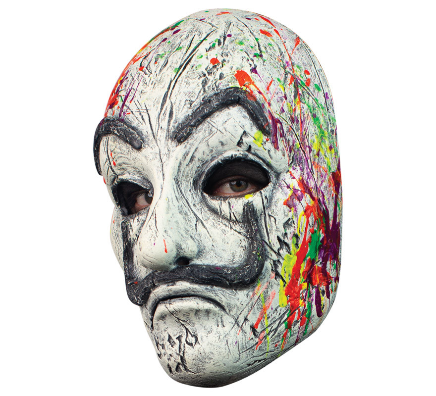 Máscara Urban Mask de Artista Surrealista con Efecto Neón-B