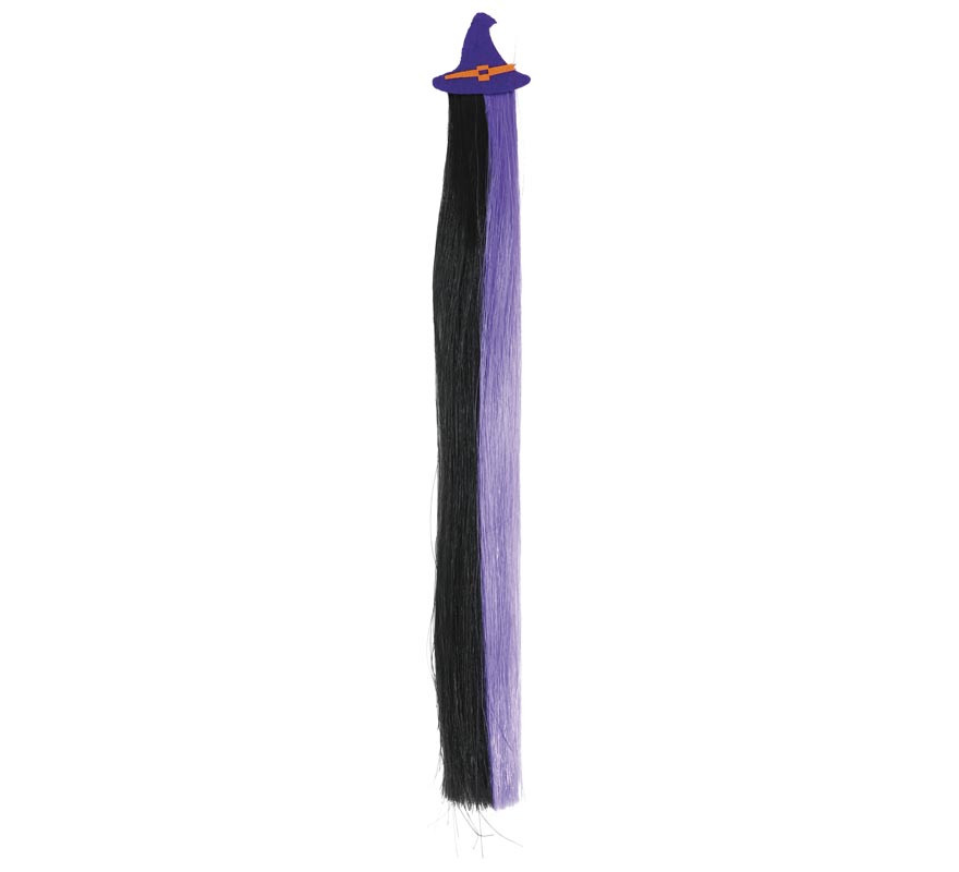 Purple and black witch lock 40 cm-B