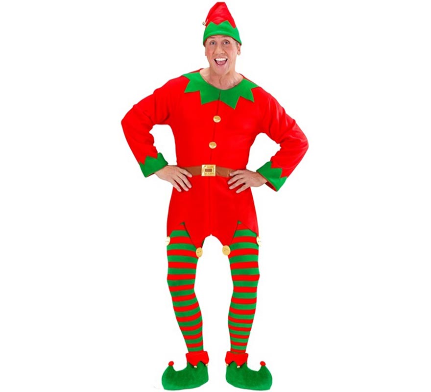 Medias a Rayas verdes y rojas para hombre-B