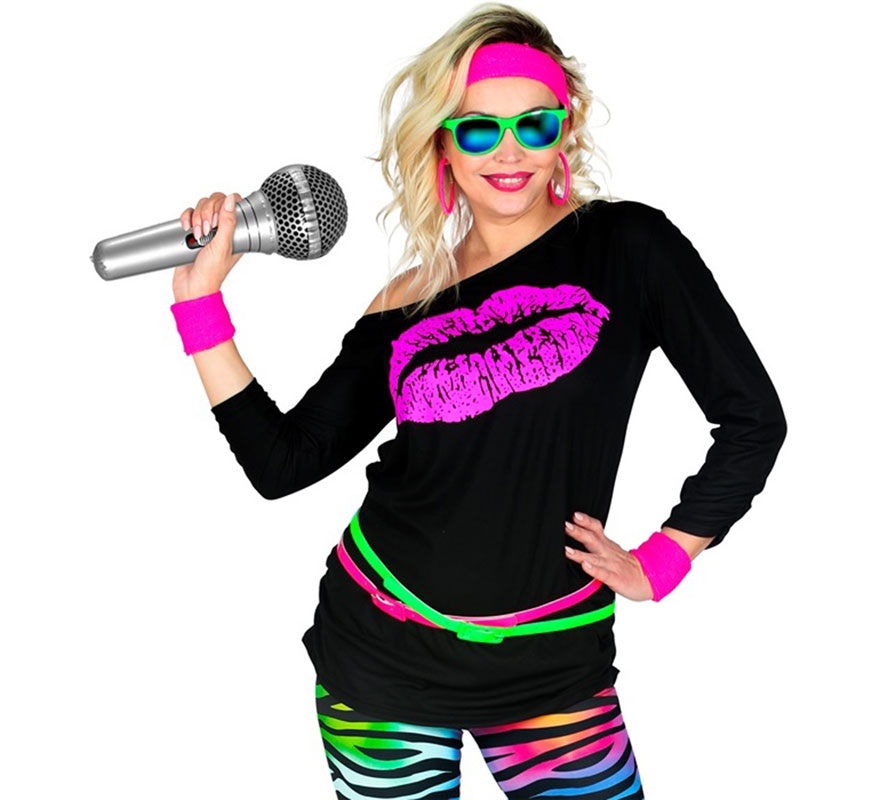 Microfone inflável de 35 cm-B